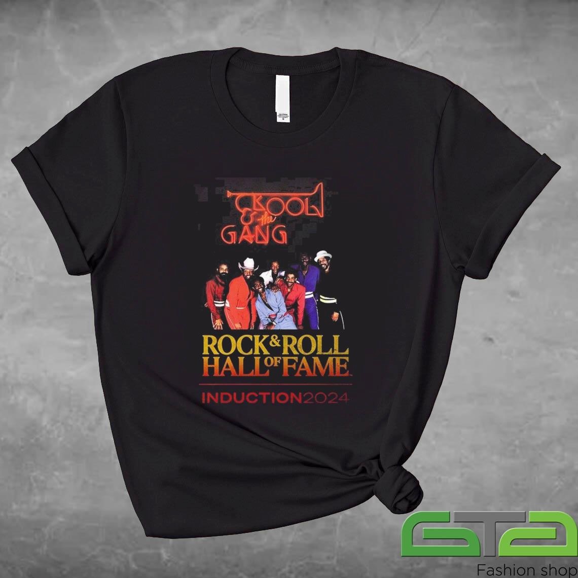 Official Kool And The Gang Rock And Roll Hall Of Fame 2024 Introduction T-shirt