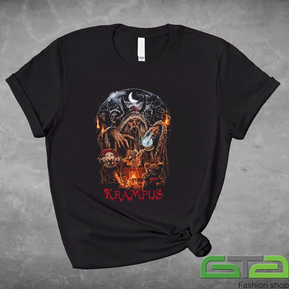 Official Krampus Shadow Of Saint Nicholas T-shirt