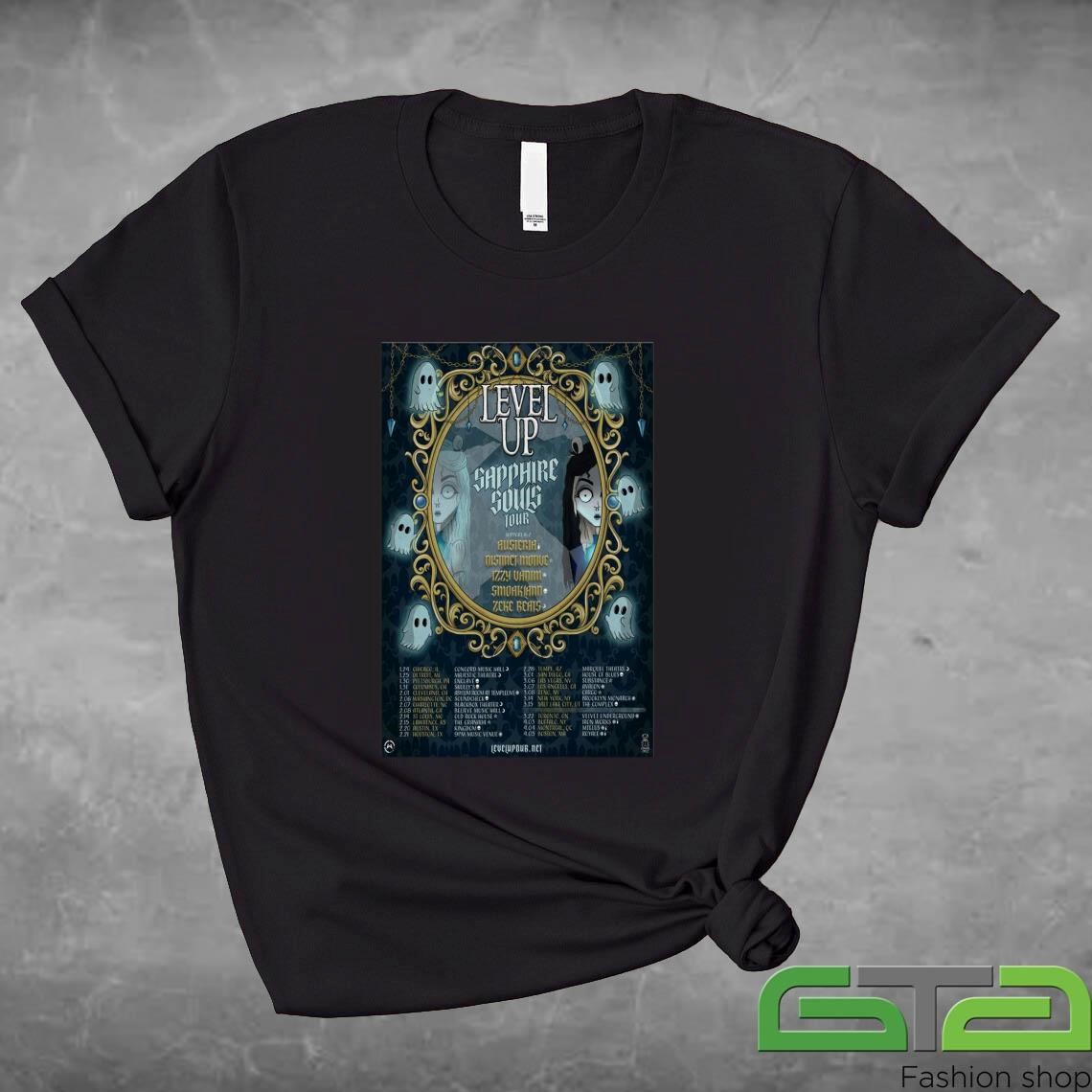 Official Level Up Sapphire Souls 2025 T-shirt