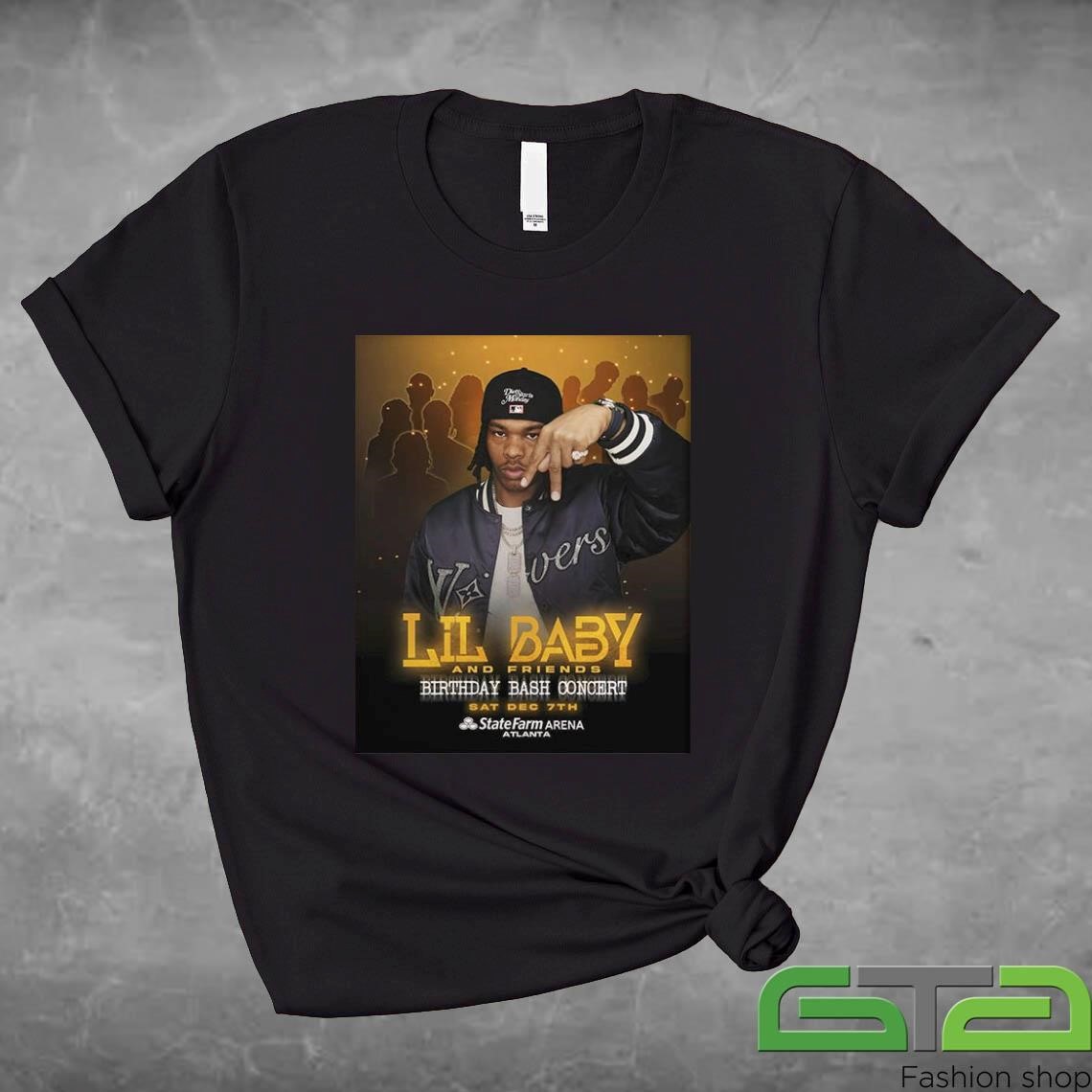 Official Lil Baby And Friends Birthday Bash Concert On December 7th 2024 T-shirt