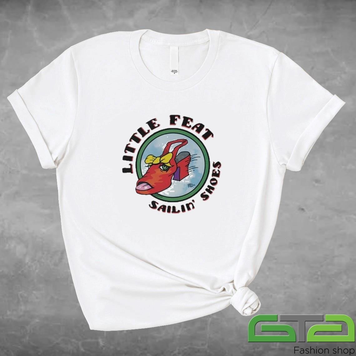 Official Little Feat Sailin' Shoes New T-shirt