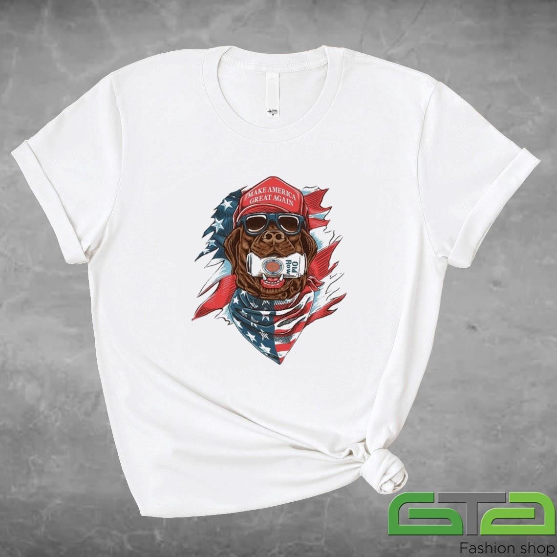 Official MAGA Good Boy Pocket T-shirt