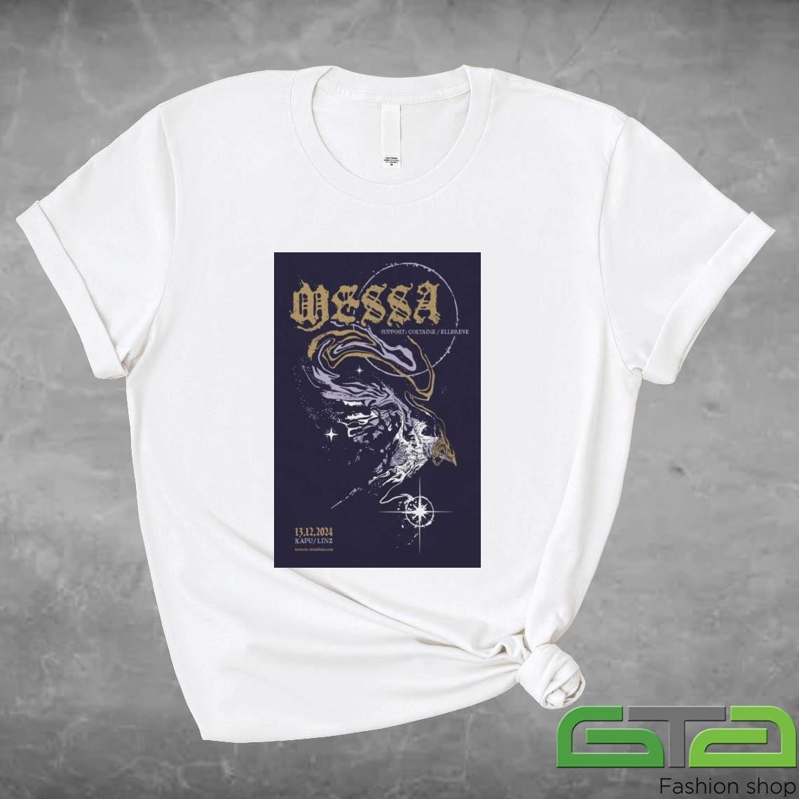 Official MESSA At Kapu On Dec 13 2024 in Linz Austria Tour T-shirt