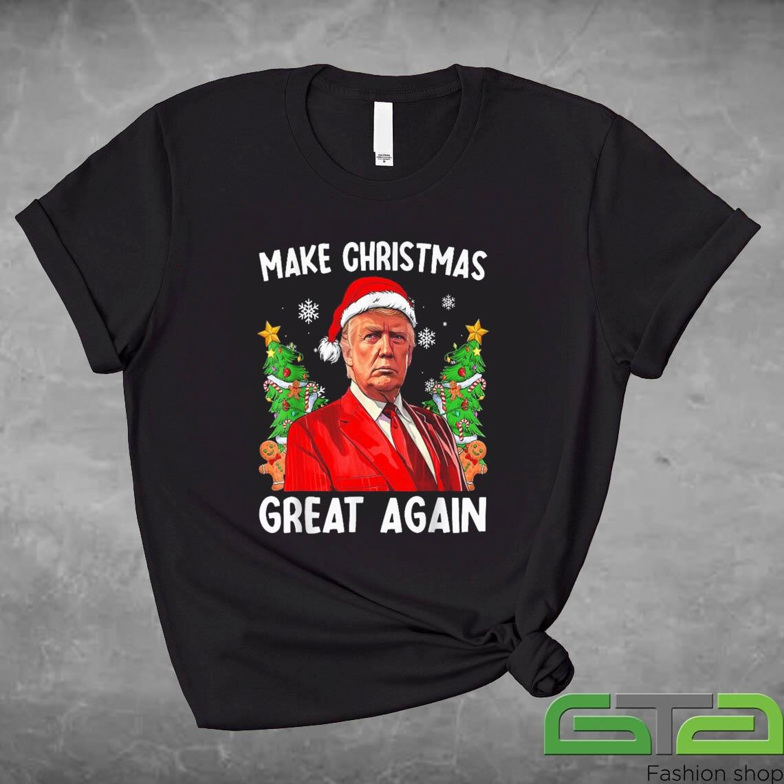 Official Make Christmas Great Again 2024 T-shirt