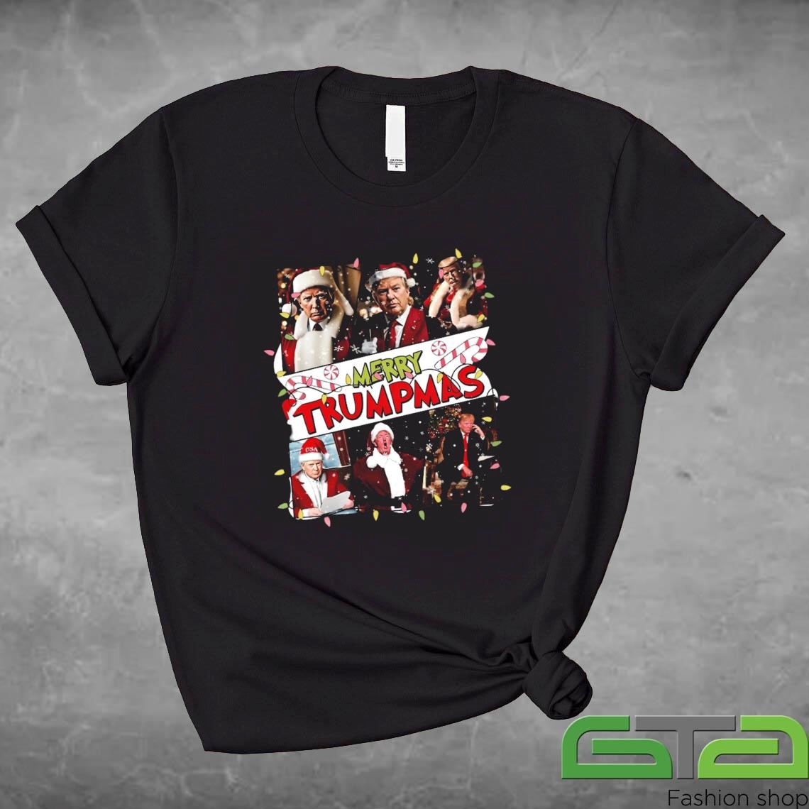 Official Merry Trumpmas Make Christmas Great Again Funny Trumpmas Sweashirt