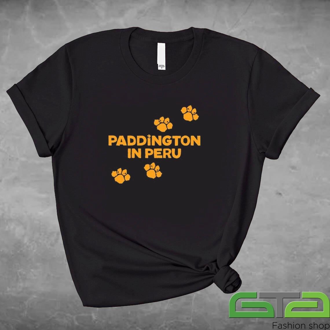 Official Paddington In Peru 2024 T-shirt