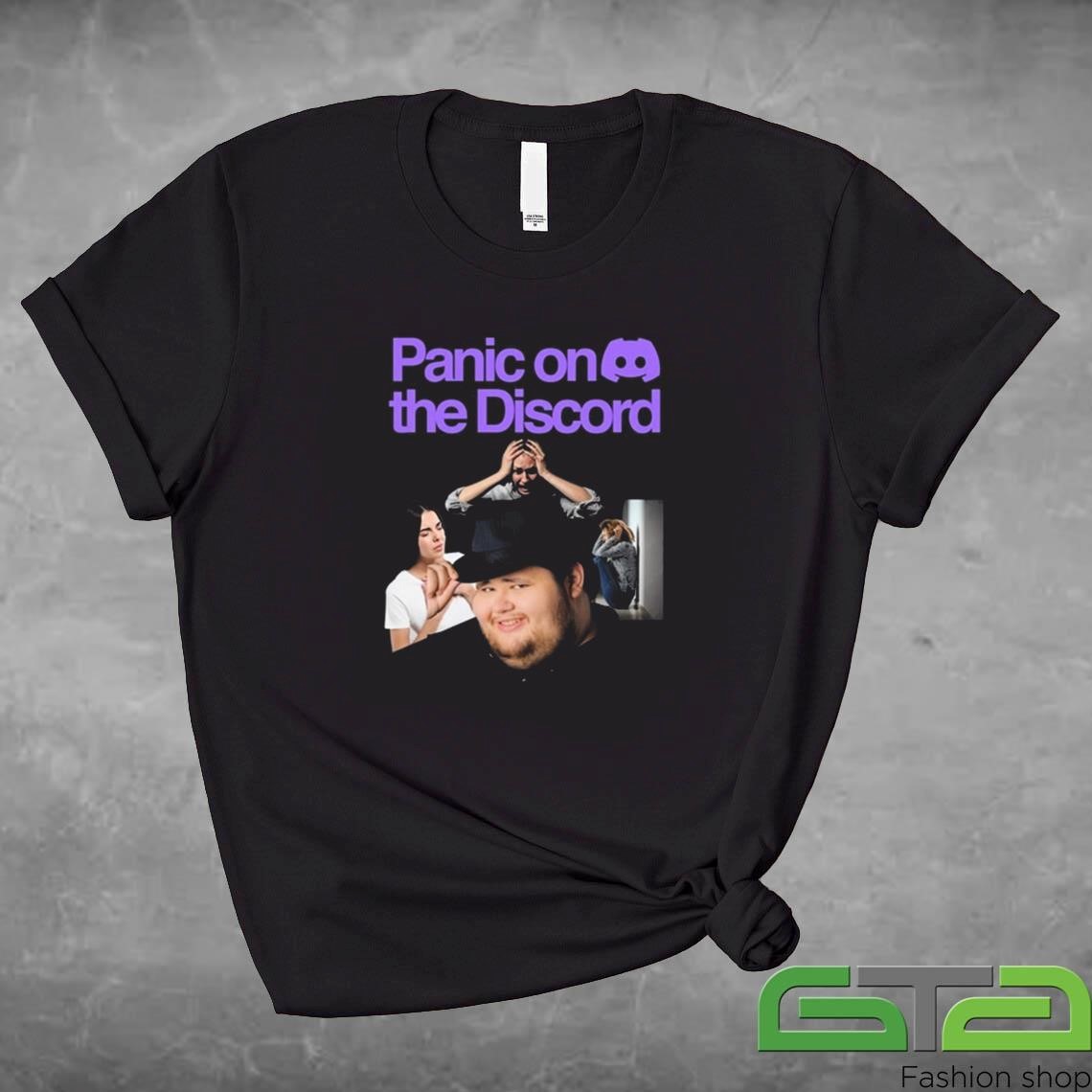 Official Panic On The Discord T-shirt