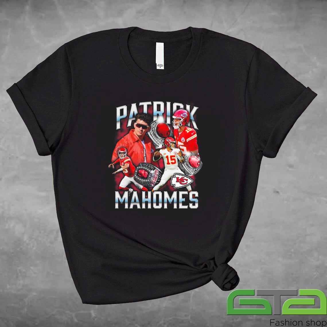 Official Patrick Mahomes Kansas City Chiefs Notorious Player Graphic T-shirt