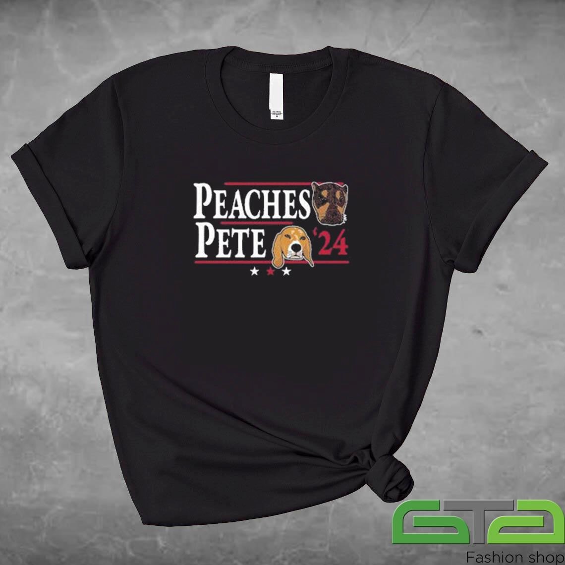 Official Peaches Pete '24 T-shirt