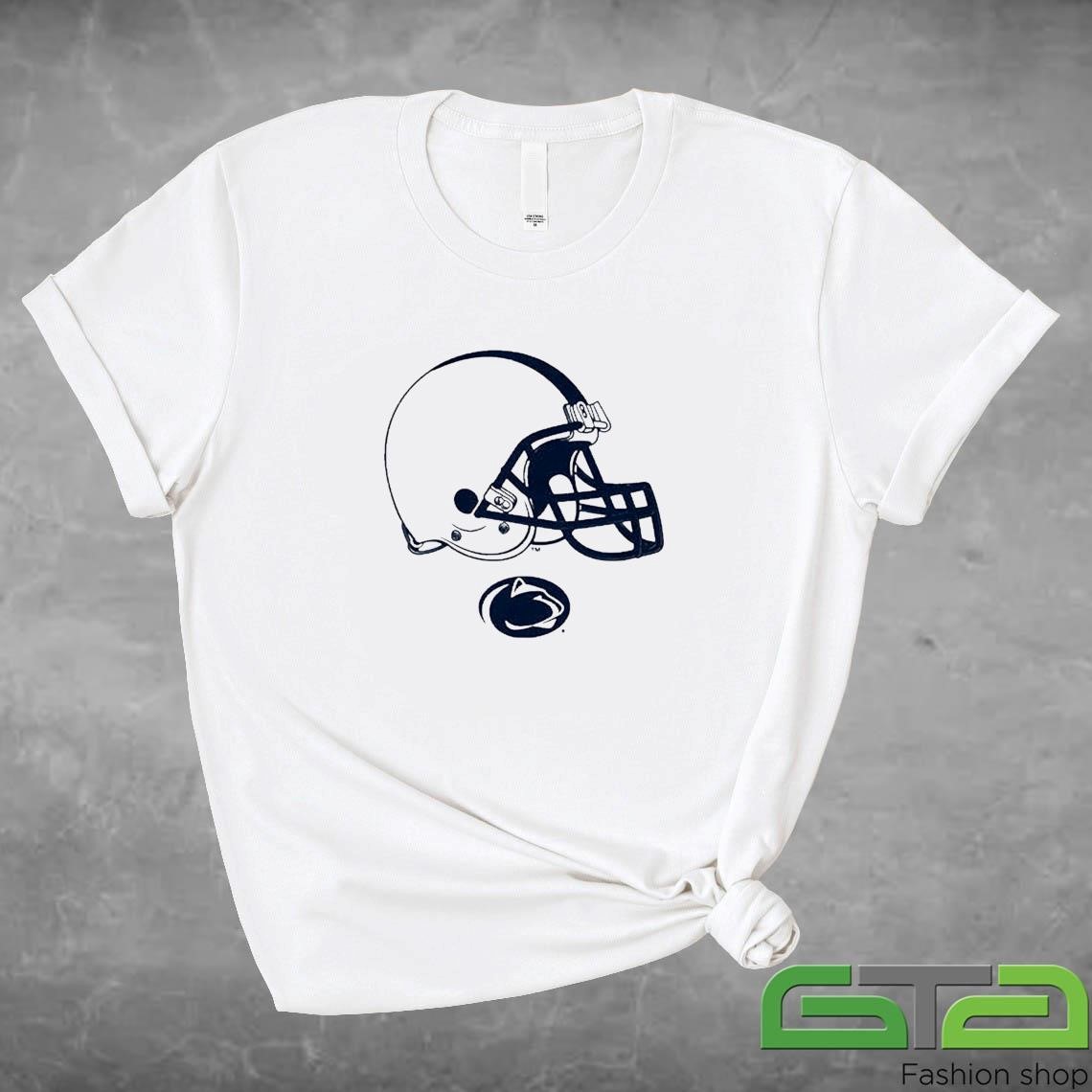 Official Penn State Football White Helmet T-shirt