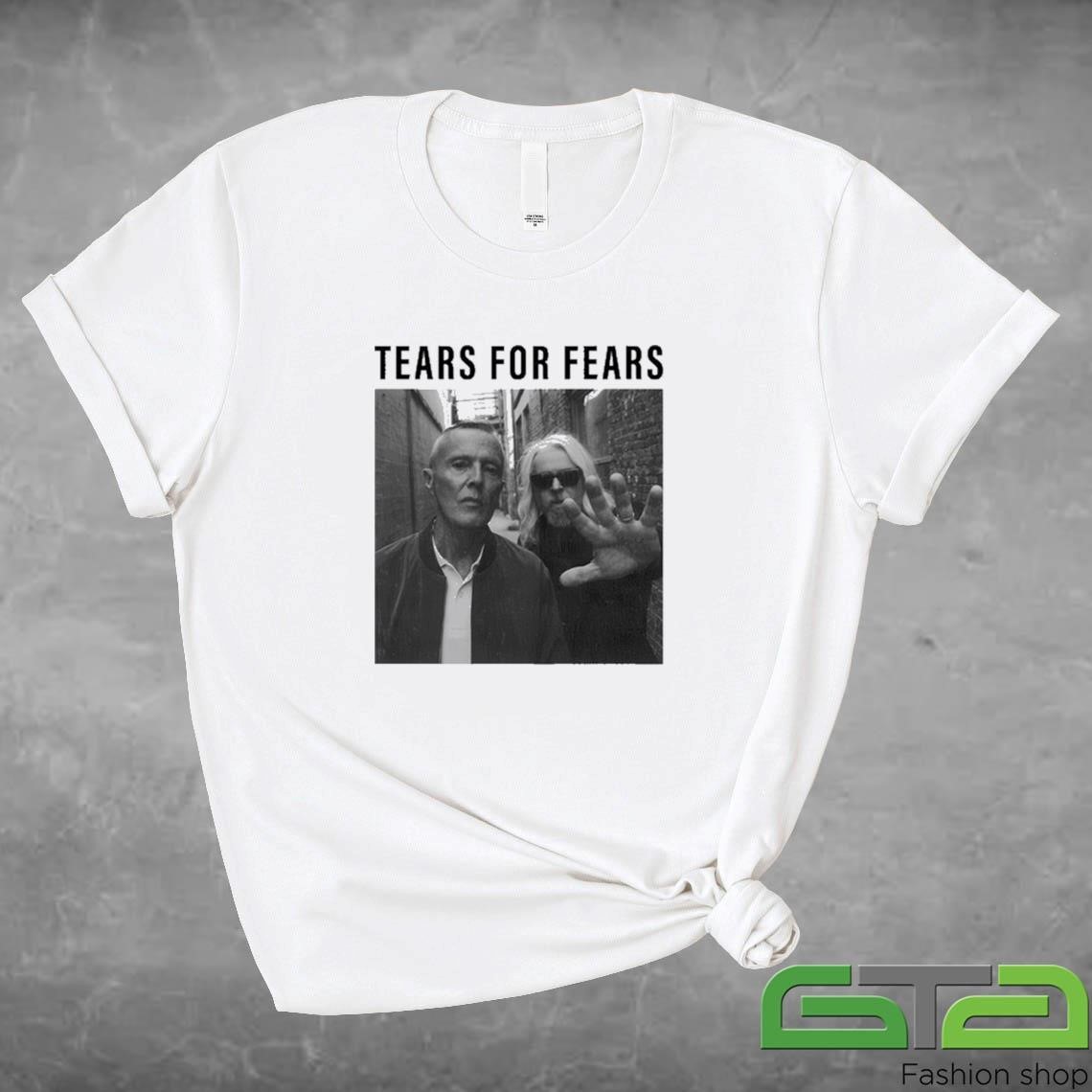 Official Photo Tears For Fears 2024 T-shirt