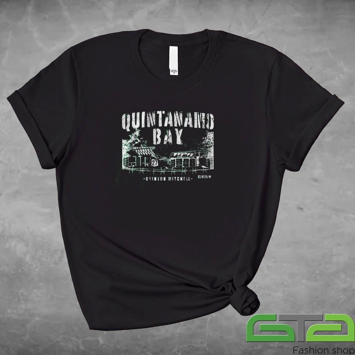 Official Quinyon Mitchell Quintanamo Bay T-shirt