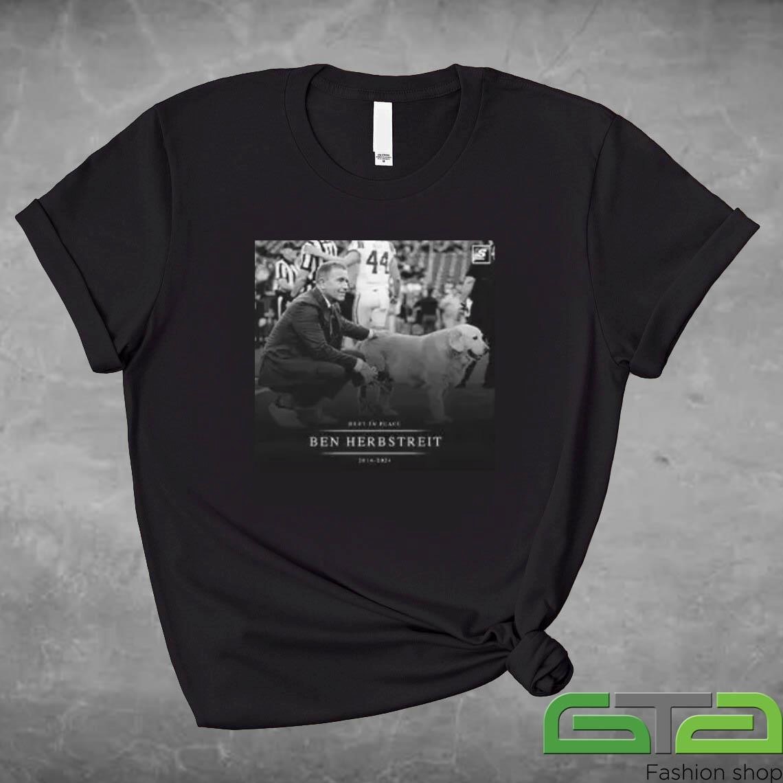 Official Rest In Peace Ben Herbstreit 2014 2024 T-shirt