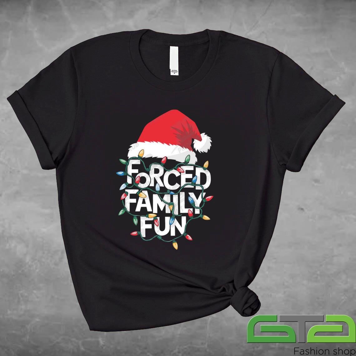 Official Santa Hat Forced Family Fun Sweashirt