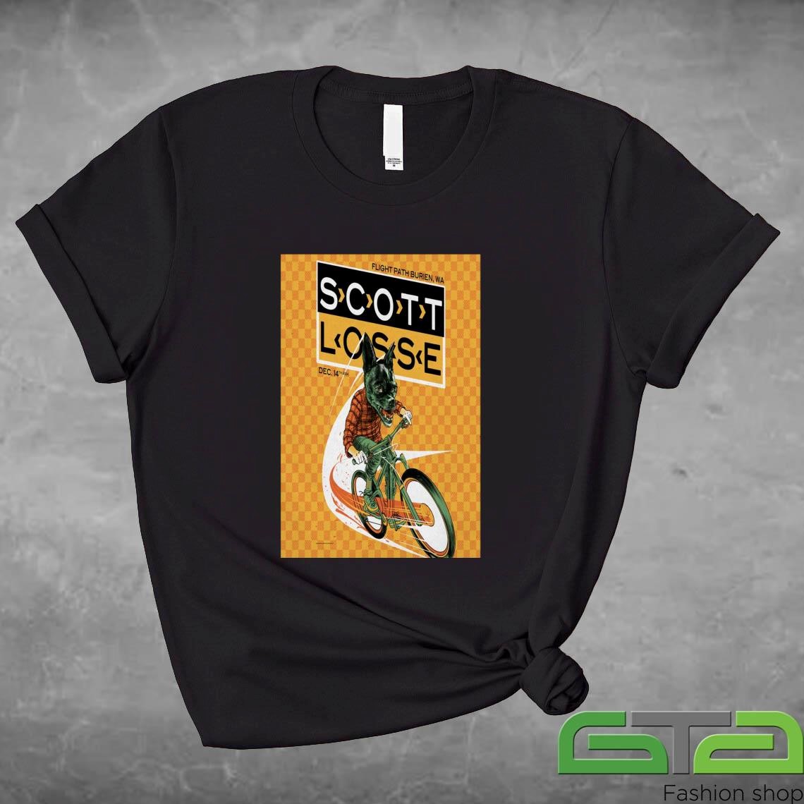 Official Scott Losse December 14 2024 Burien WA Show T-shirt