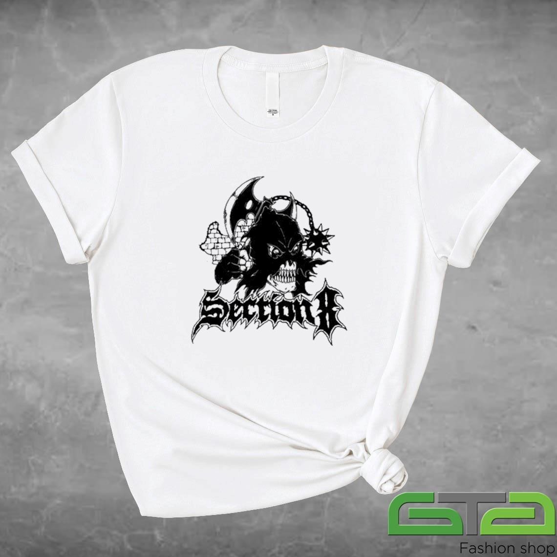 Official Section8la Store Executor T-shirt