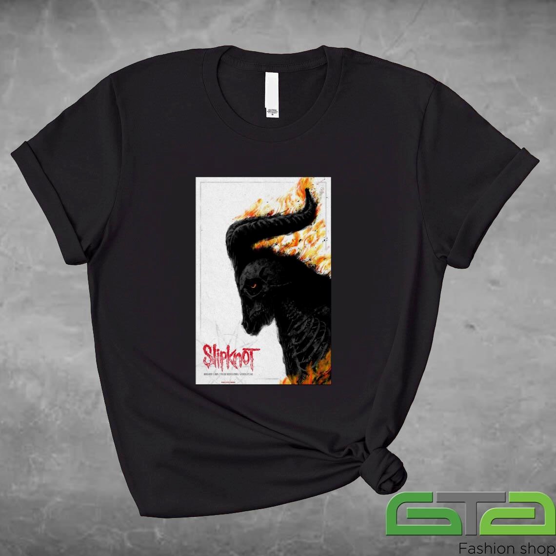 Official Slipknot November 09 2024 Parque Bicentenario, Mexico City, Mexico Event T-shirt