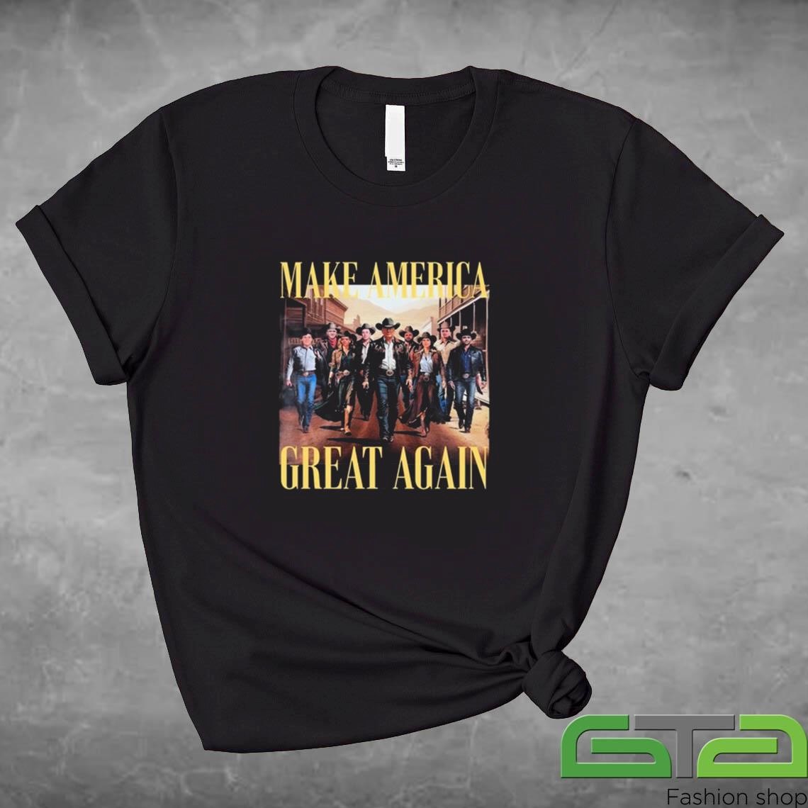 Official Team Trump Make America Great Again Cowboys T-shirt