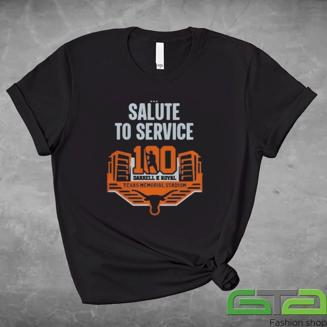 Official Texas Forever Salute to Service 100th Anniversary 2024 T-shirt