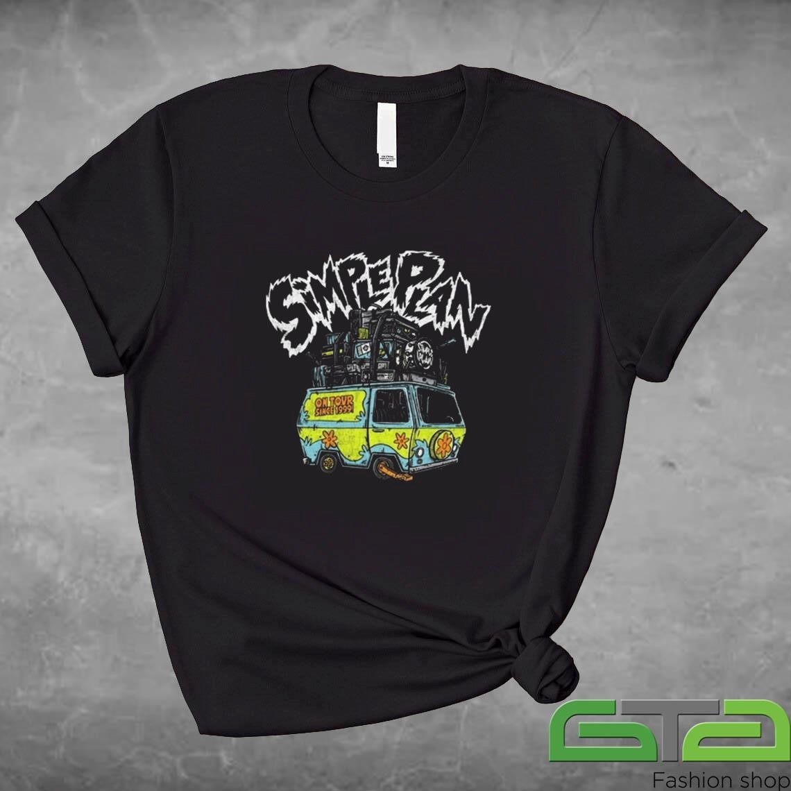 Official The Simple Plan Mystery Machine T-shirt