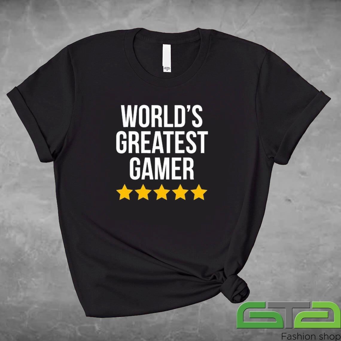 Official The Throne 2024 World's Greatest Gamer T-shirt