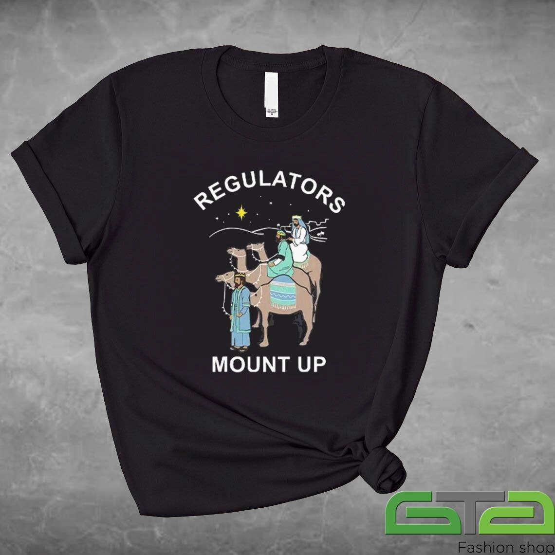 Official Three Kings Regulators Mount Up Christmas T-shirt