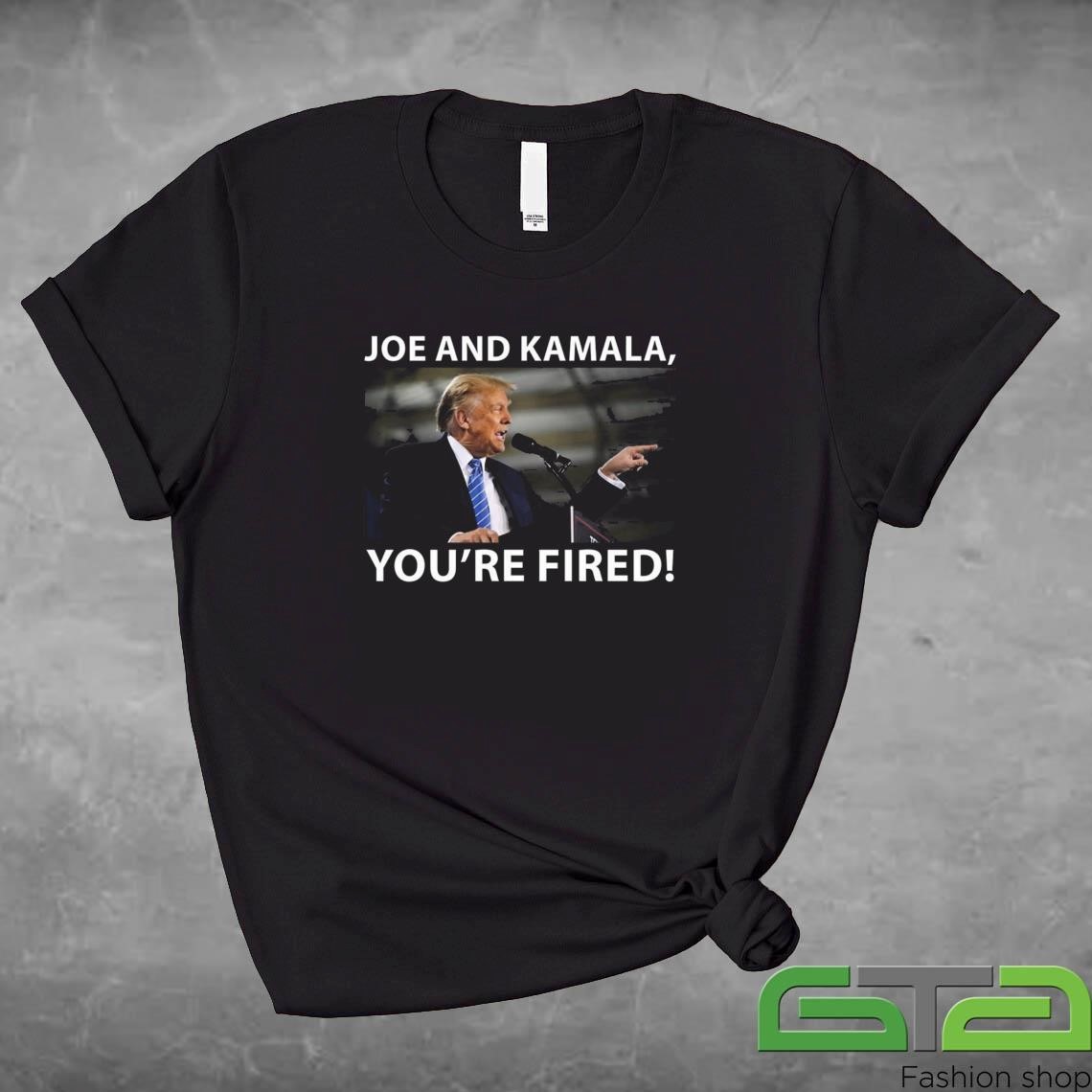 Official Trump Joe And Kamala You're Fired 2024 T-shirt