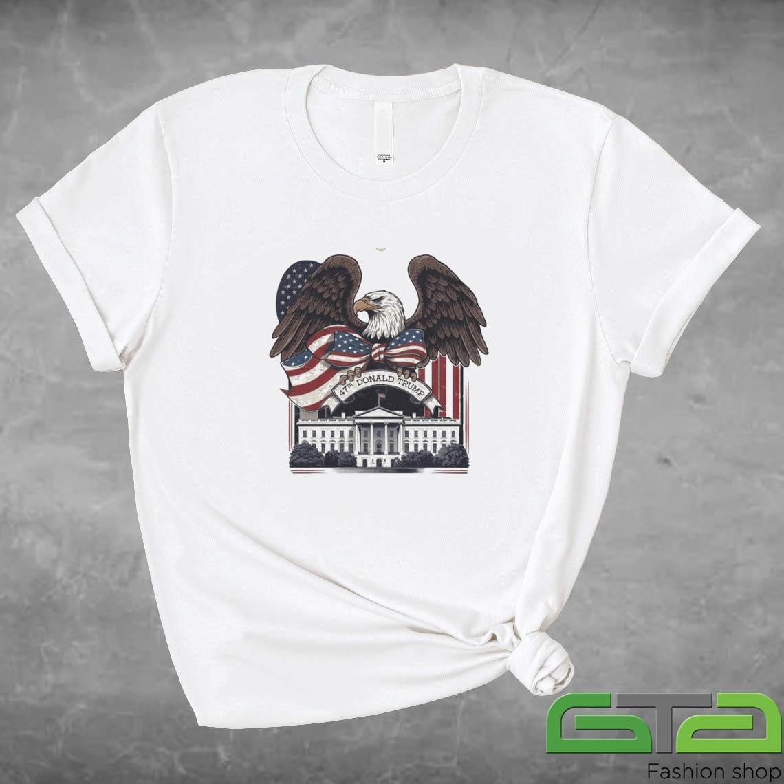 Official Trump Wins Inauguration 47 We Won Republican People Eagle 2024 T-shirt