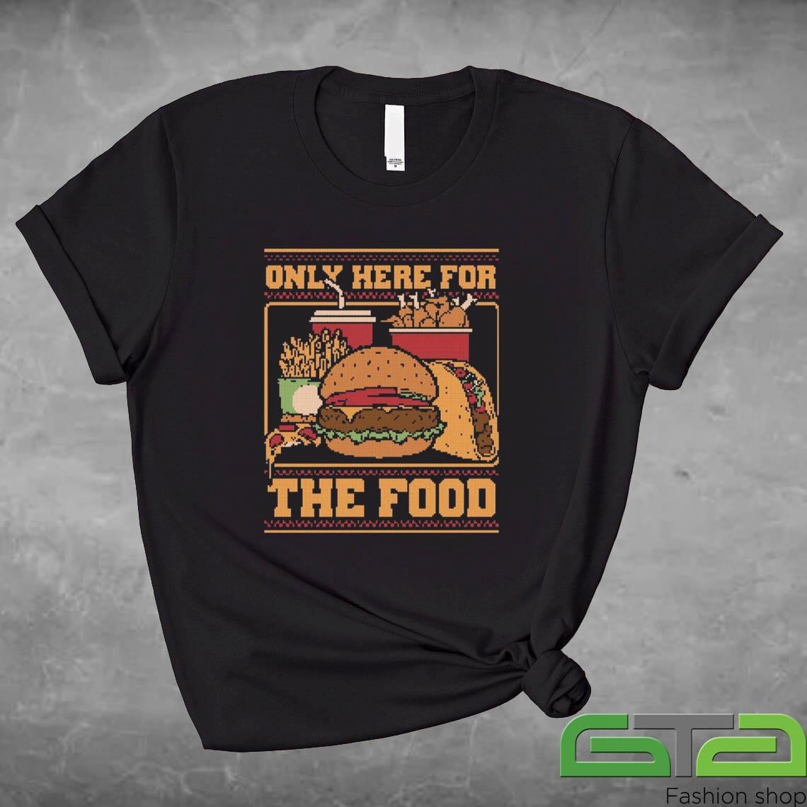 Official Ugly Sweater Fast Food Hungry Holiday 2024 T-shirt