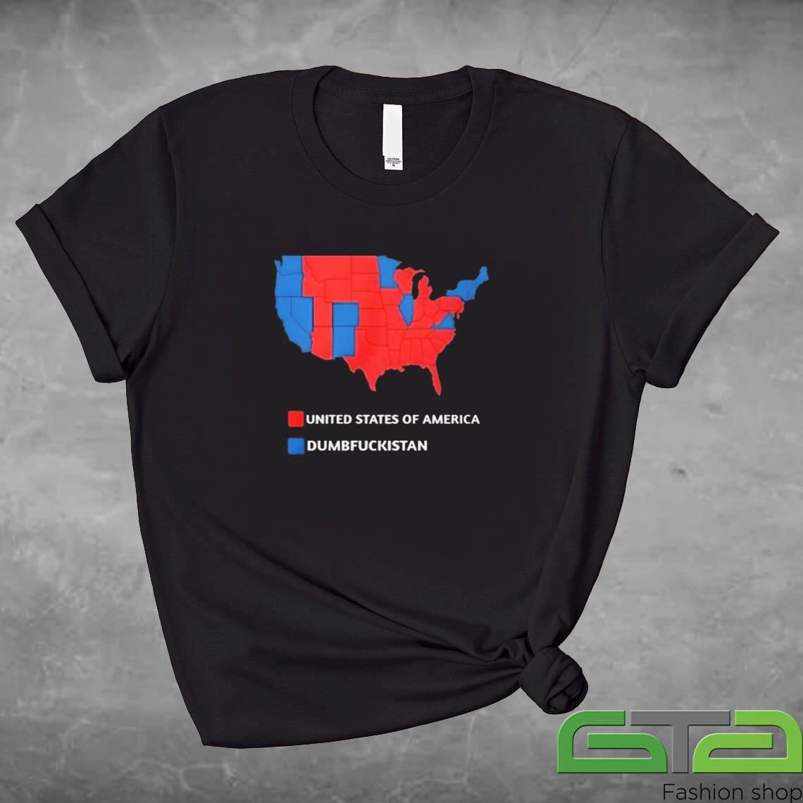 Official United States Of America Dumbfuckistan T-shirt