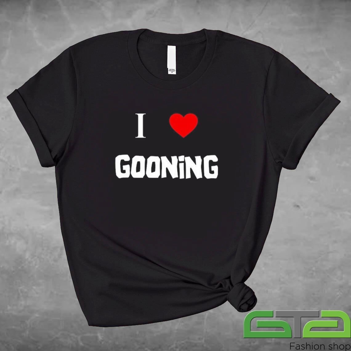 Official Vegetable Chopping Channel I Love Gooning T-shirt