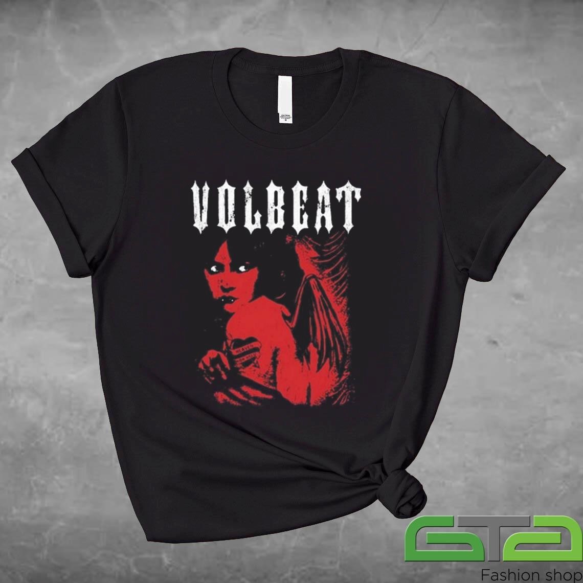 Official Volbeat Heaven Nor Hell T-shirt