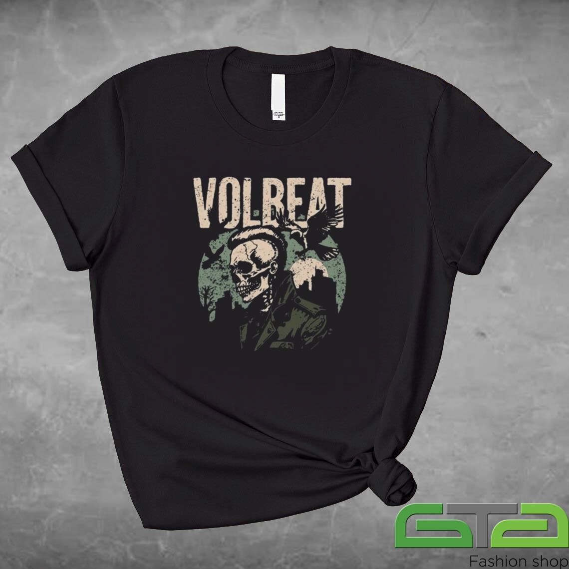 Official Volbeat Sixteen Dollars T-shirt