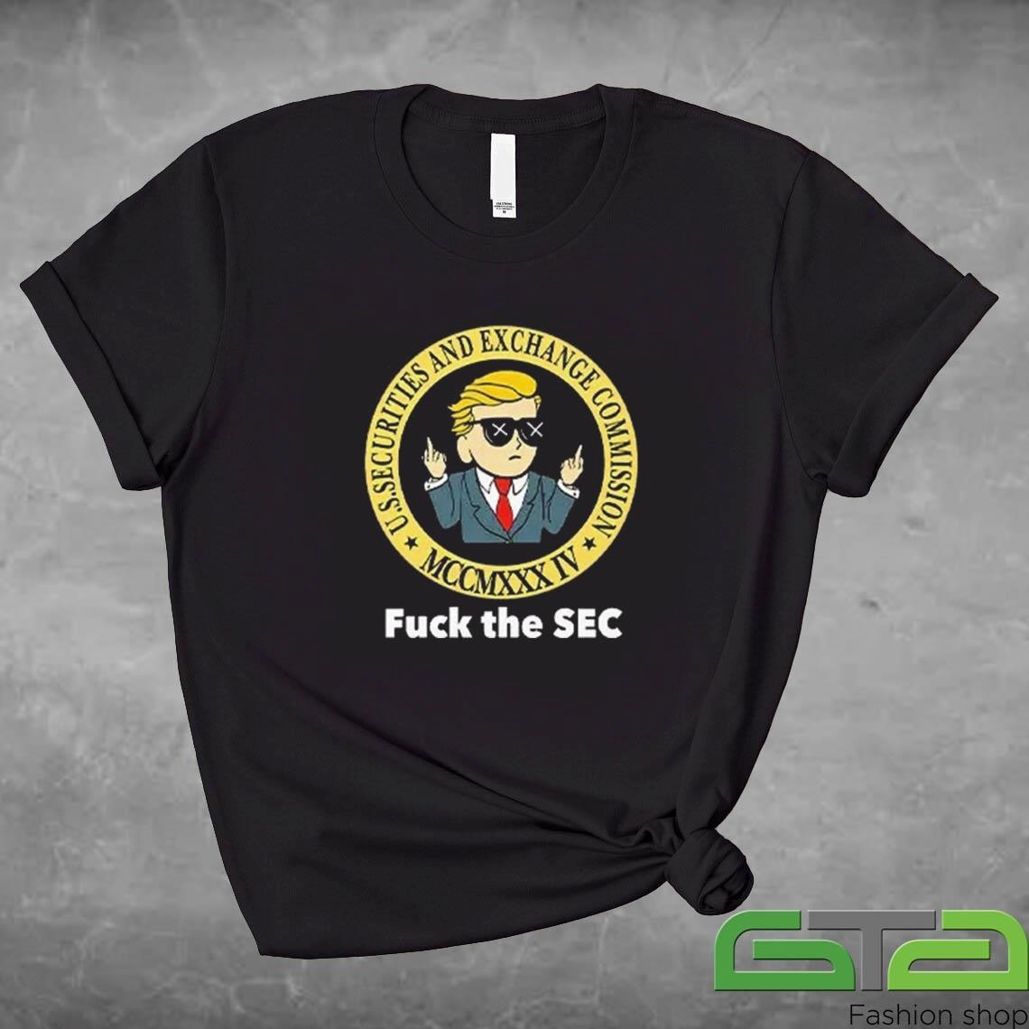 Official WallStreetBets Fuck The SEC US Securities And Exchange Commission MCMXXXIV T-shirt