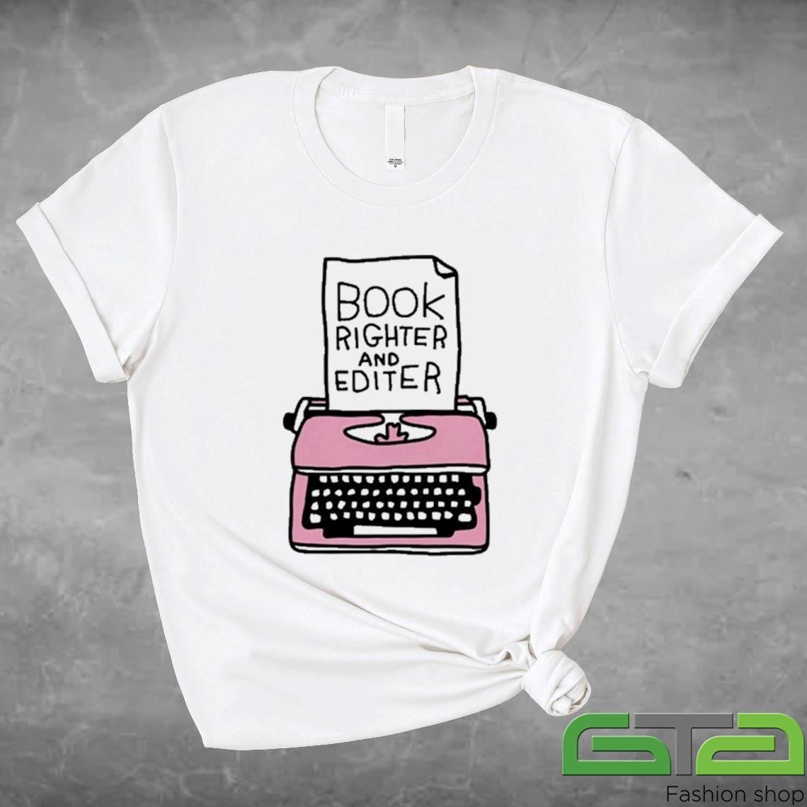 Official Zoe Bread Book Writer And Editor T-shirt