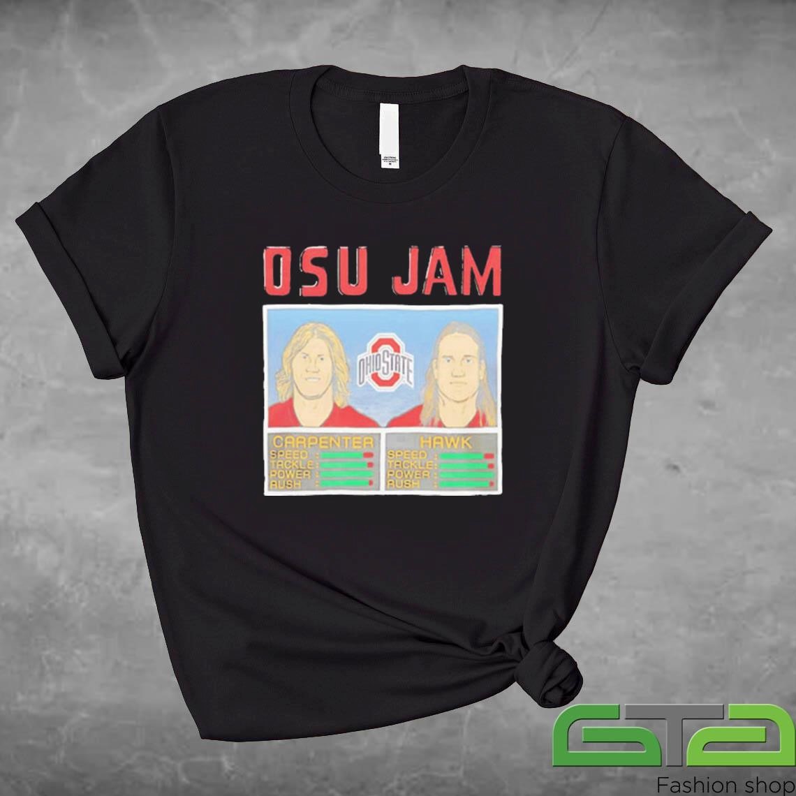 Ohio State Buckeyes Osu Jam Carpenter And Hawk Shirt