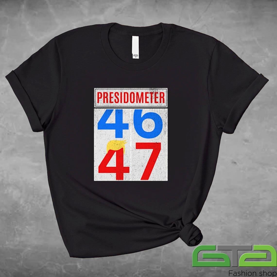 Presidometer President Trump 47th President Shirt