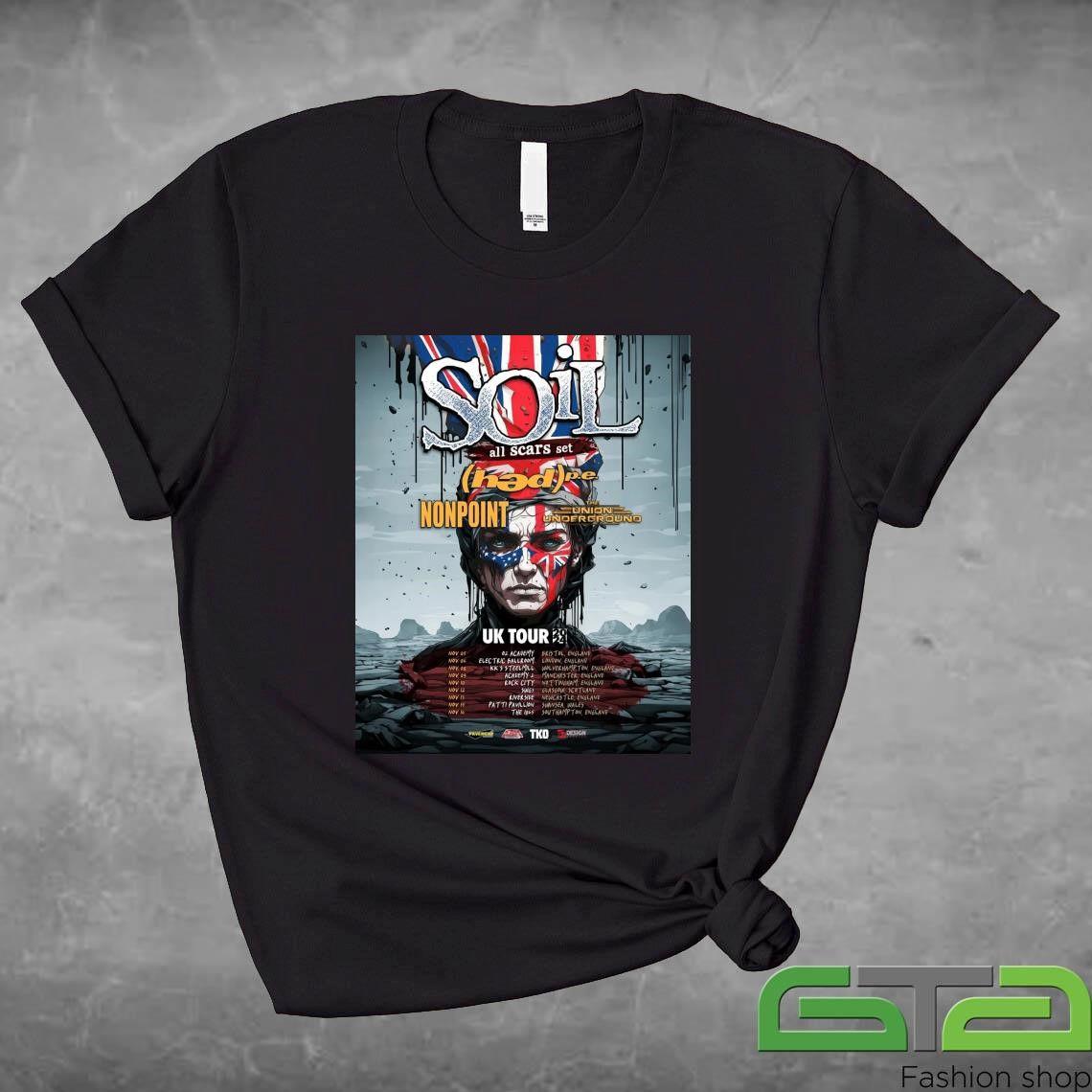 Soil All Scars Set Tour 2024 Shirt