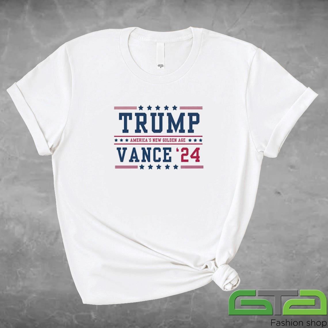 Trump Vance 2024 America's New Golden Age 2024 Shirt