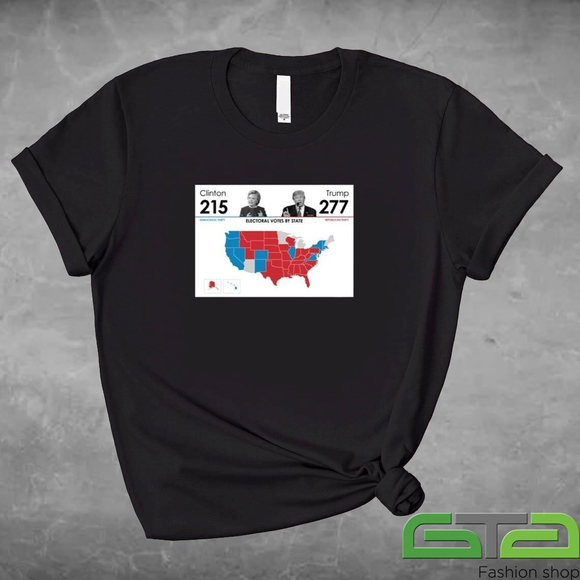 Trump Won 277 President Shirt