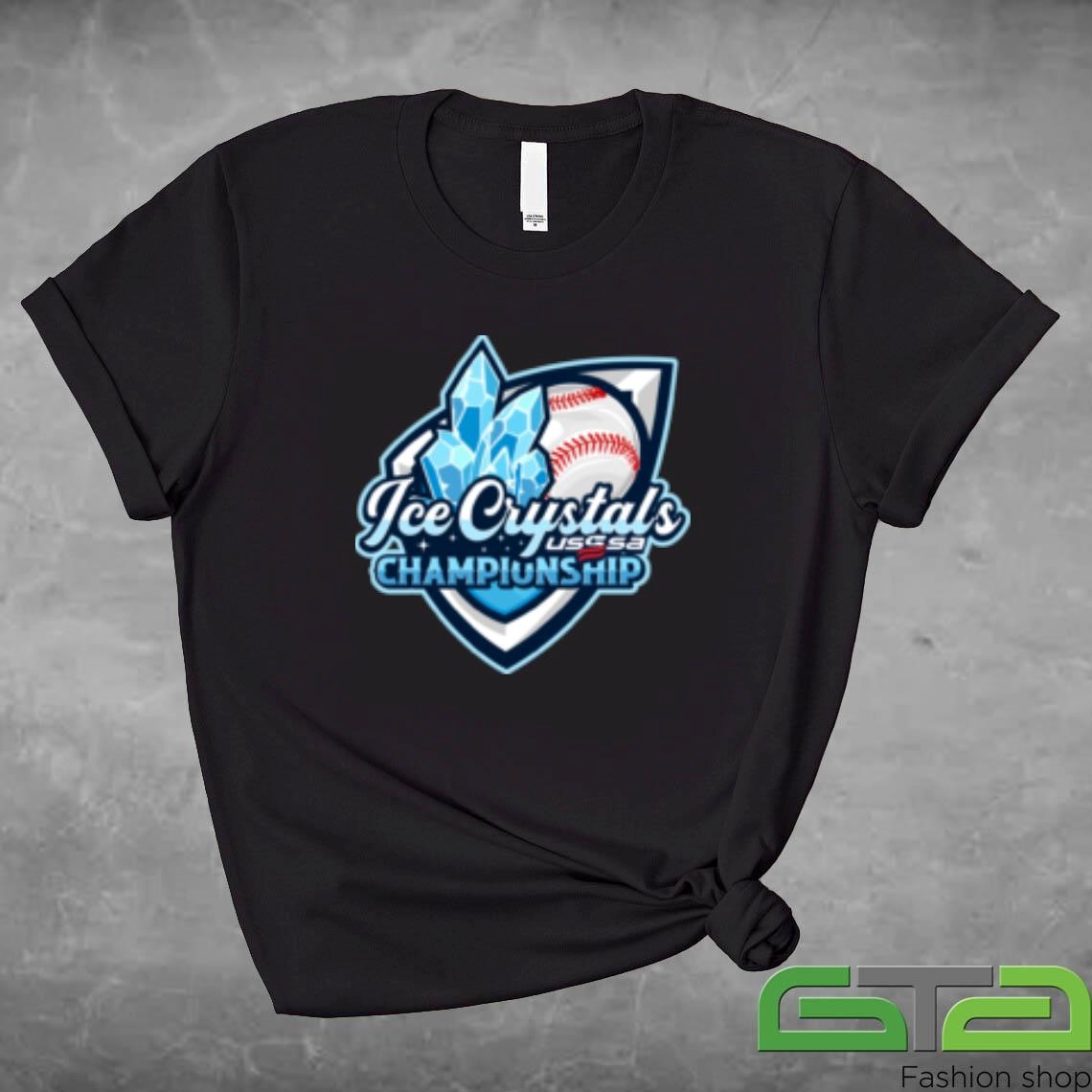 12th Annual Ice Crystals Championship Rings Feb 15-16 2025 USSSA Shirt