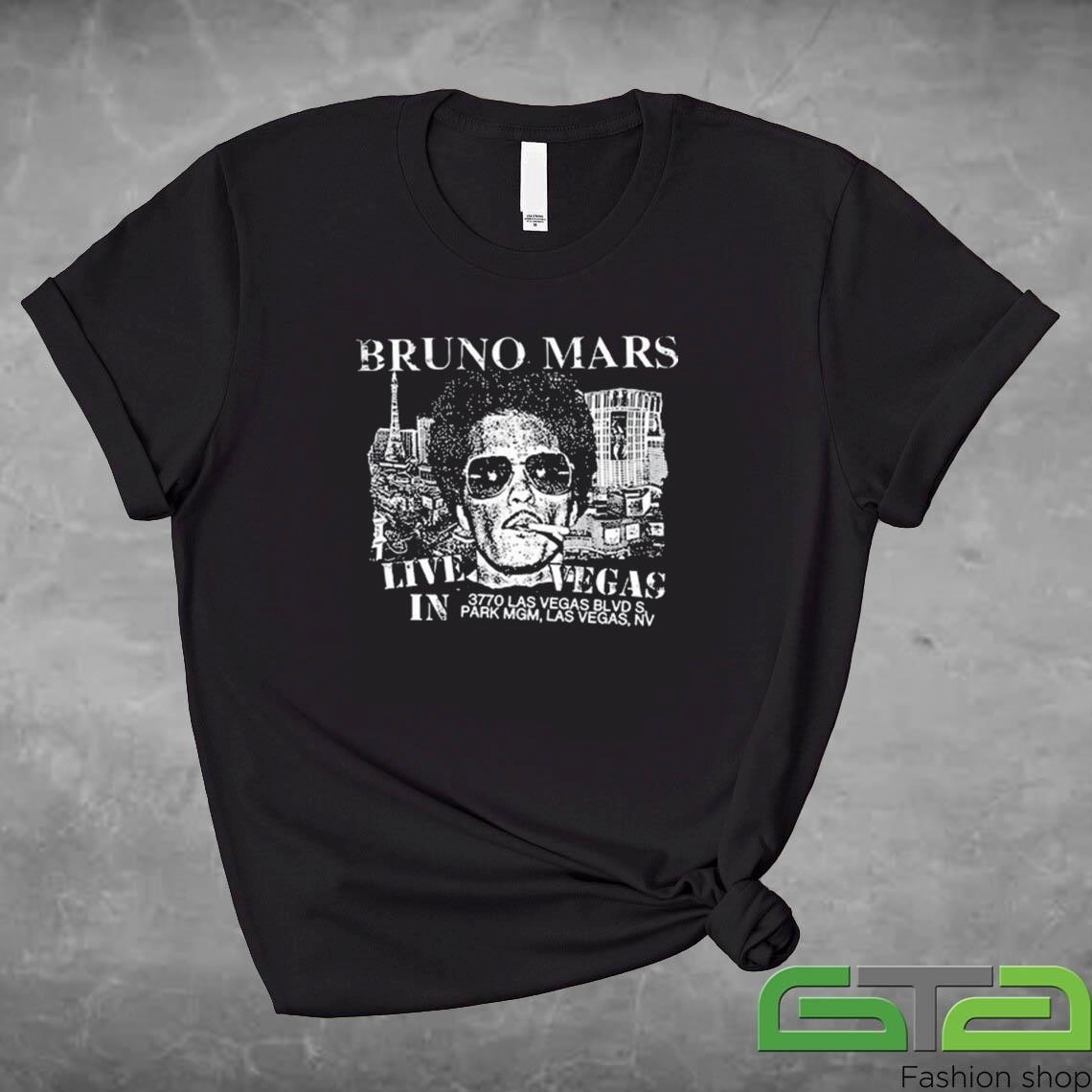 Bruno Mars Lnmt Live In Vegas Shirt