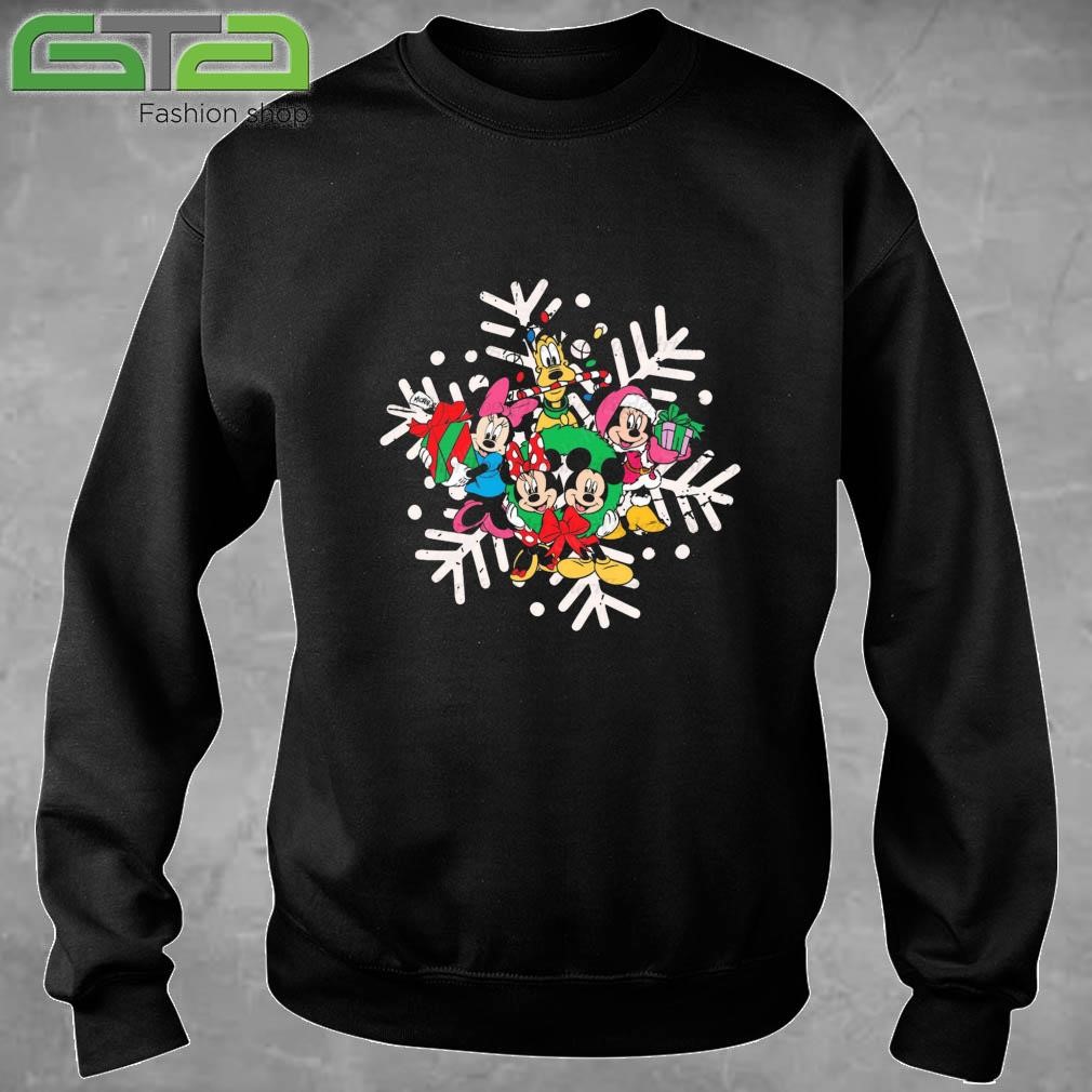 Disney Snowflake Christmas 2024 Sweatshirt