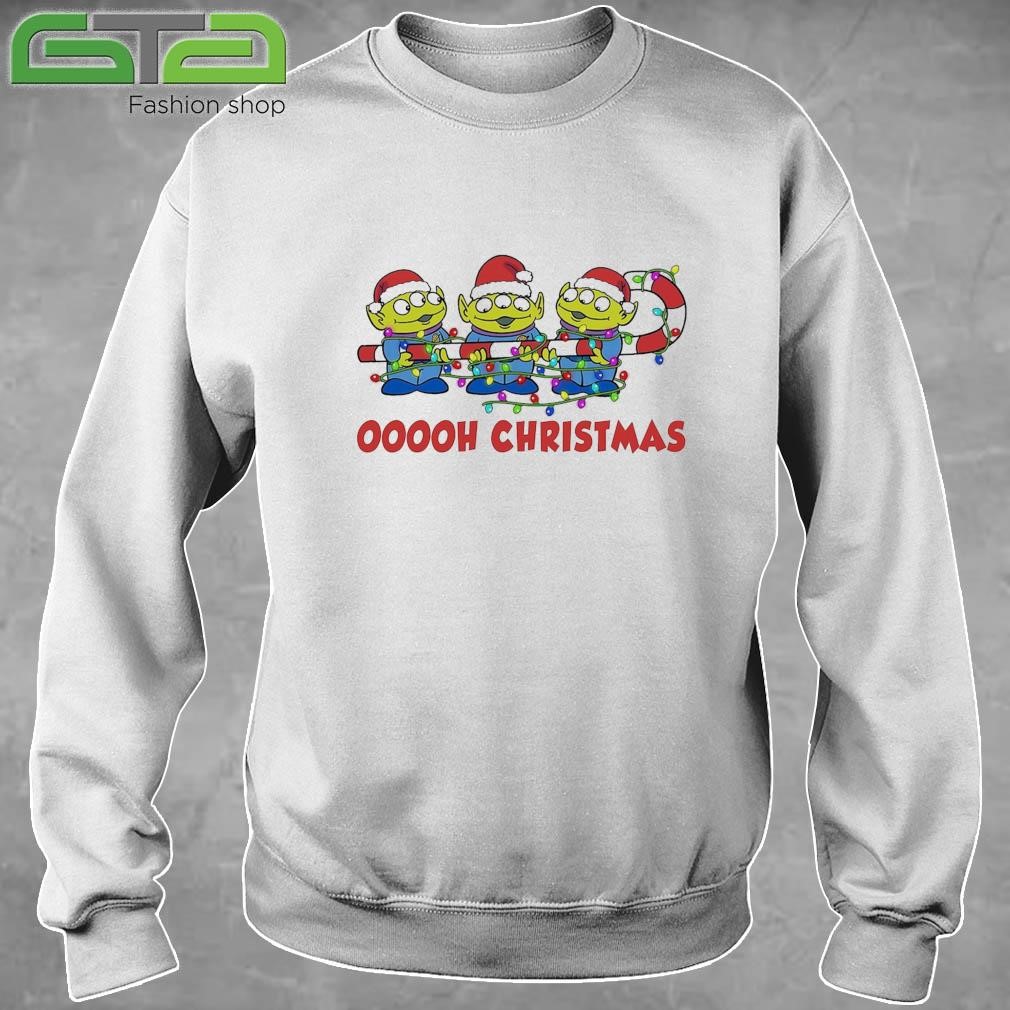 Disney Toy Story Alien Ooooh Christmas Lights Sweatshirt