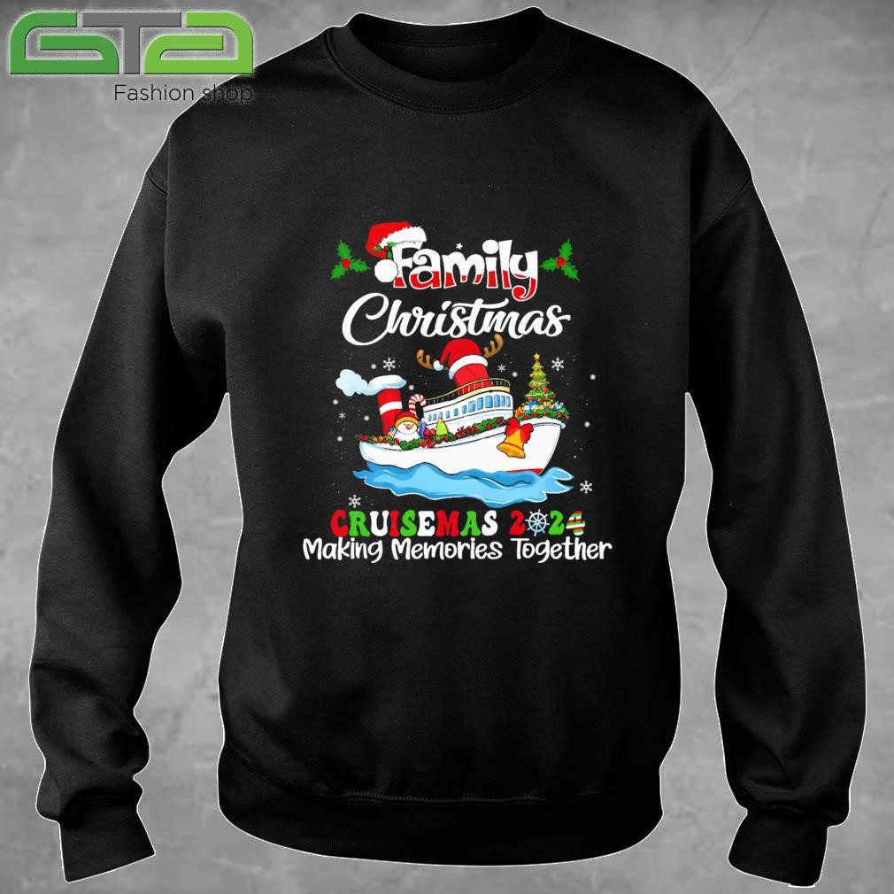 Family Christmas 2024 Merry Cruisemas Boat Trip Xmas - Family Christmas Cruise Sweatshirt