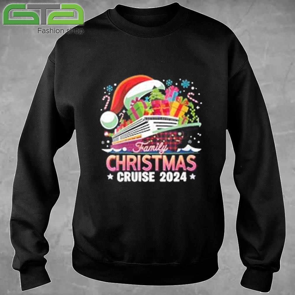 Family Christmas Cruise 2024 Squad Matching Outfit Santa Sweatshirt