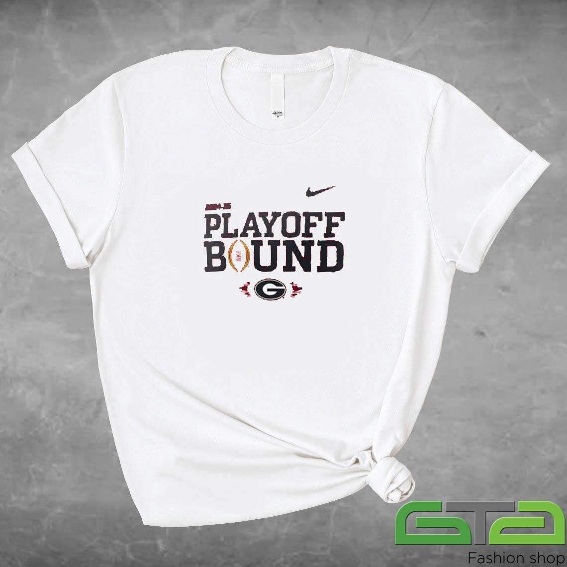 Georgia Bulldogs Red College Football Playoffs Bound 2024 Shirt