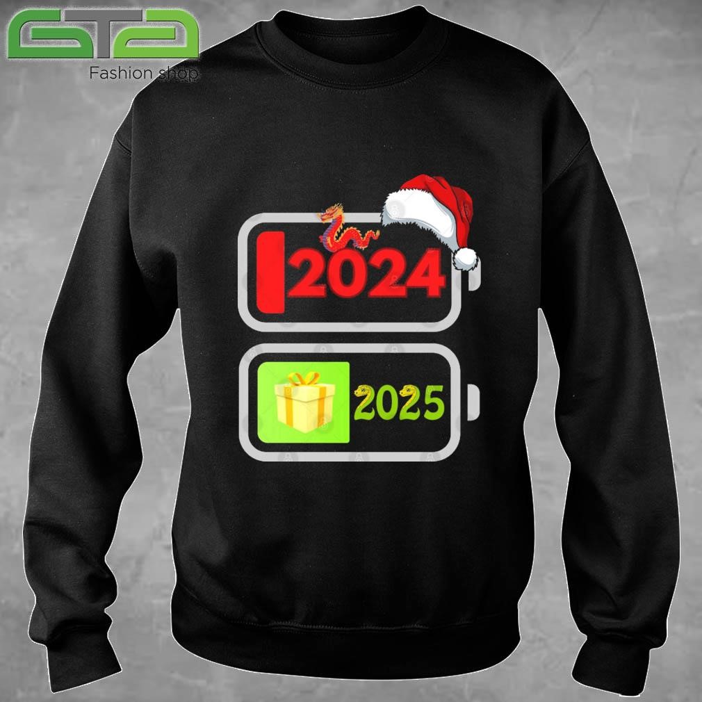 Goodbye 2024 Hello 2025 Christmas Sweatshirt