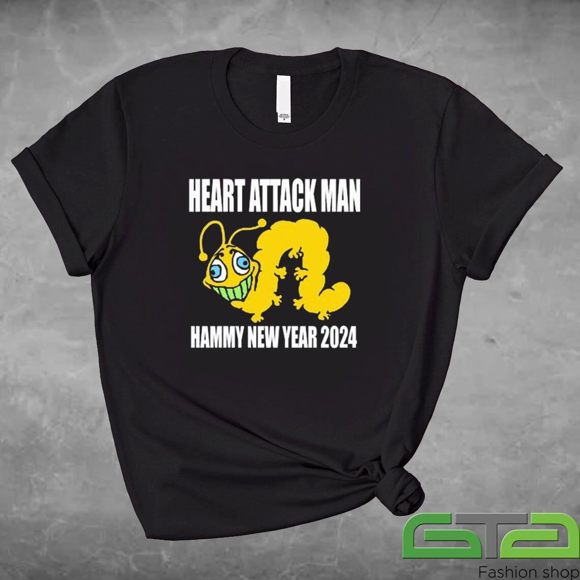 Heart Attack Man Hammy New Year 2024 Shirt