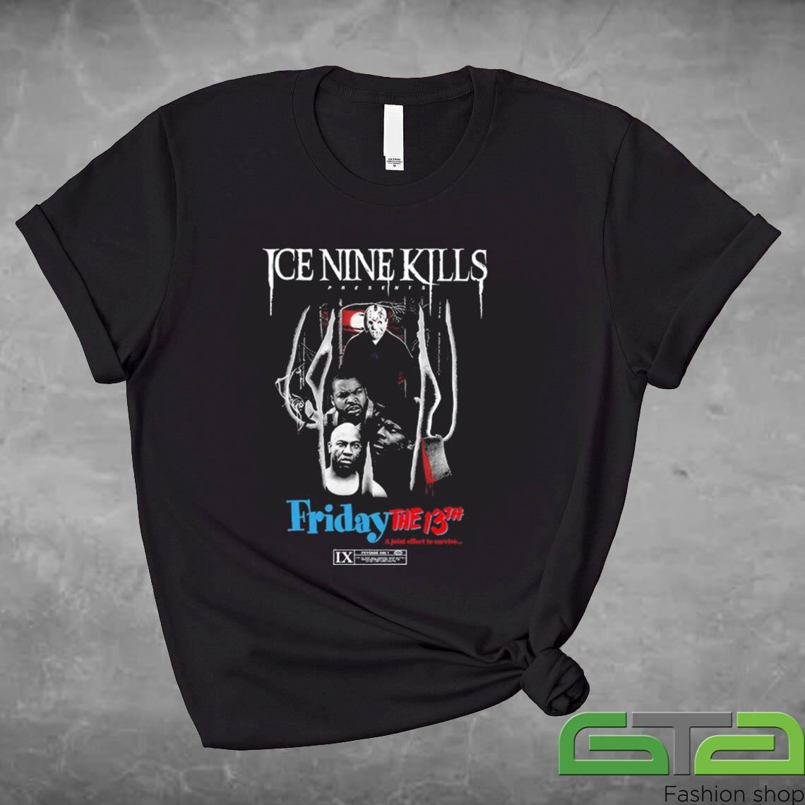 Ice Nine Kills Warned & Doomed Friday The 13th Shirt